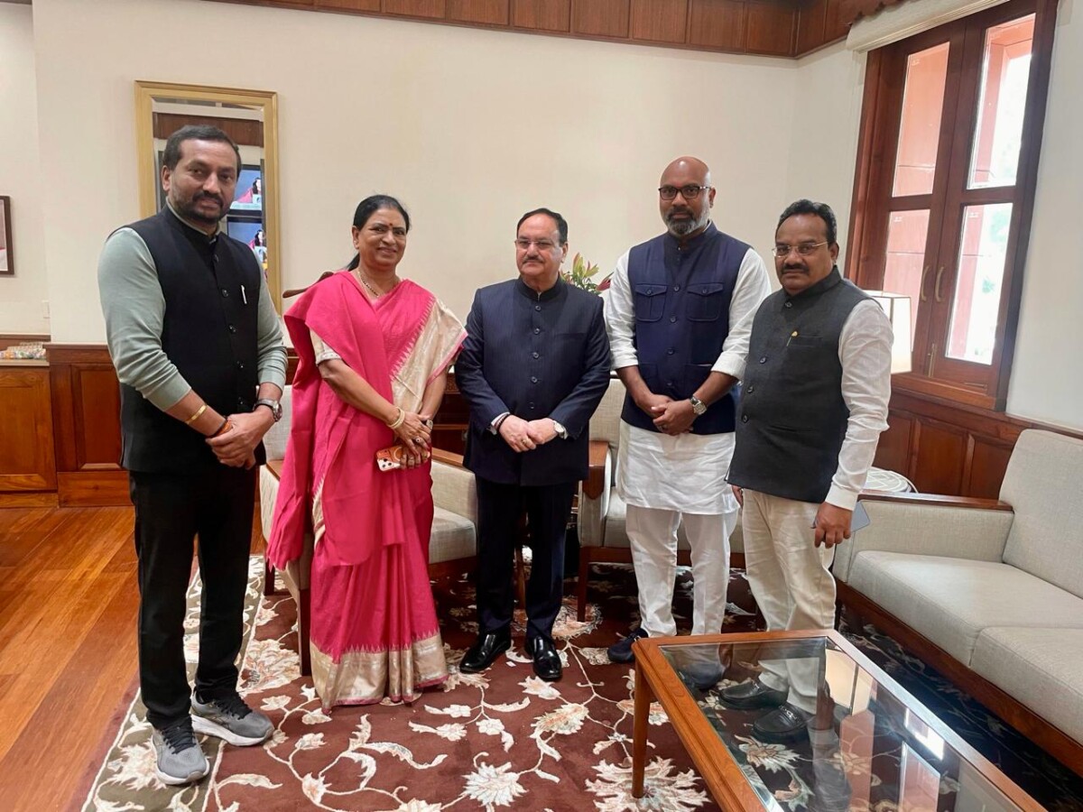 MP Arvind wishes JP Nadda : జెపి నడ్డాకు జన్మదిన శుభాకాంక్షలు తెలిపిన ఎంపీ అర్వింద్