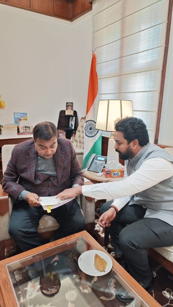 Contribute to the development of national highways