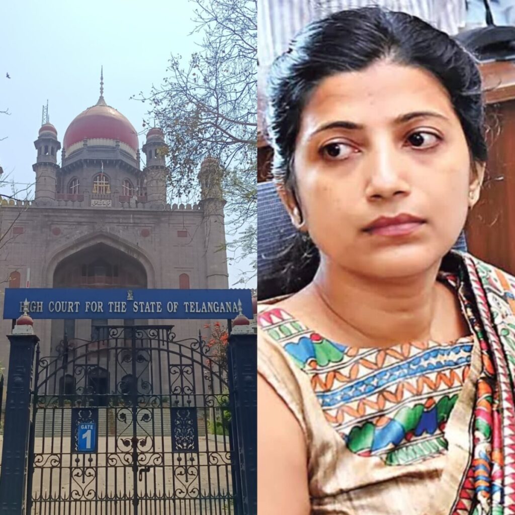 Telangana High Court shocks IAS Amrapali