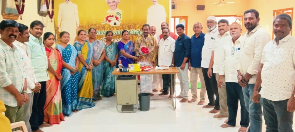 Councilors, directors felicitated MLA Vegulla
