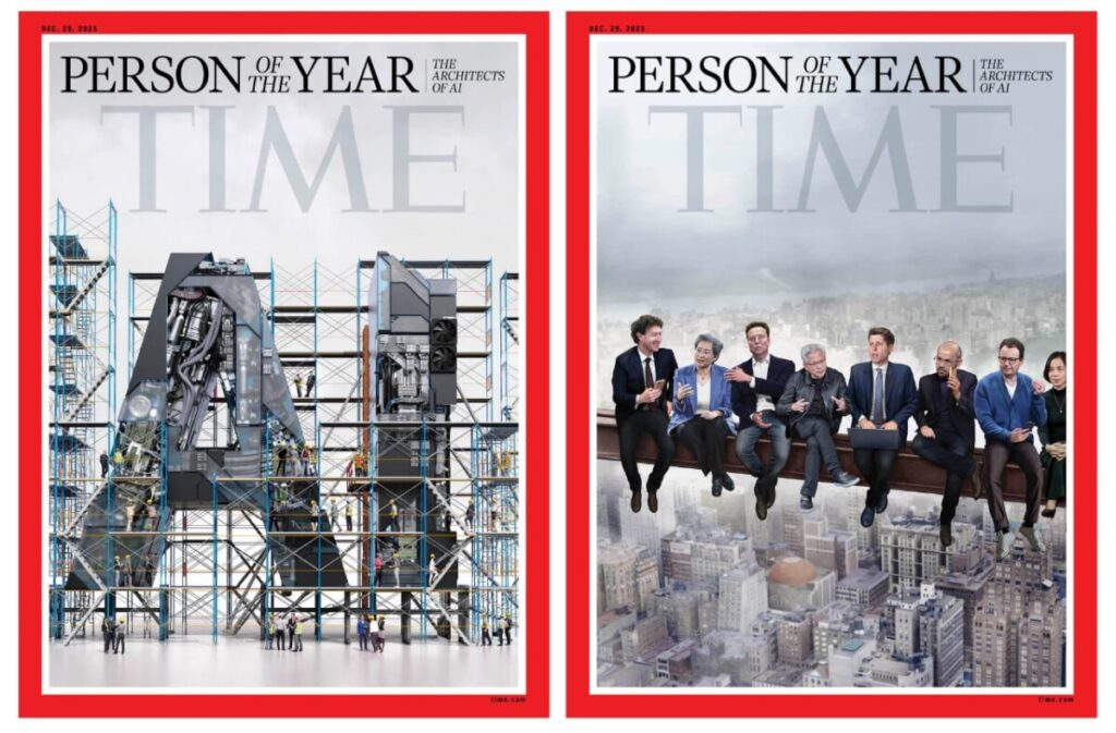 AI Creators as Time 'Person of the Year-2025'