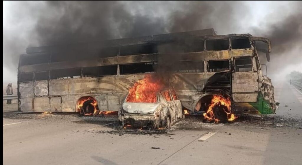 Fatal accident on Delhi-Agra Express Highway