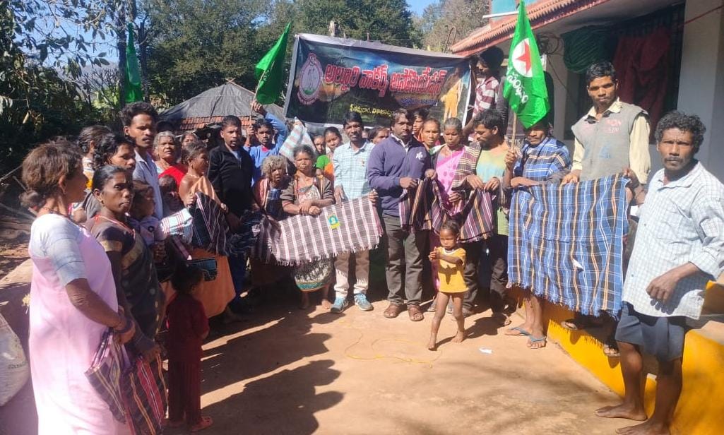 Alluri Walkers Association extends support to tribal people 