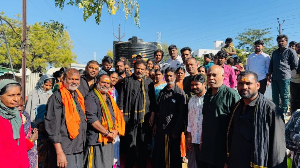 Cantonment MLA Sriganesh inaugurated a new power bore well 