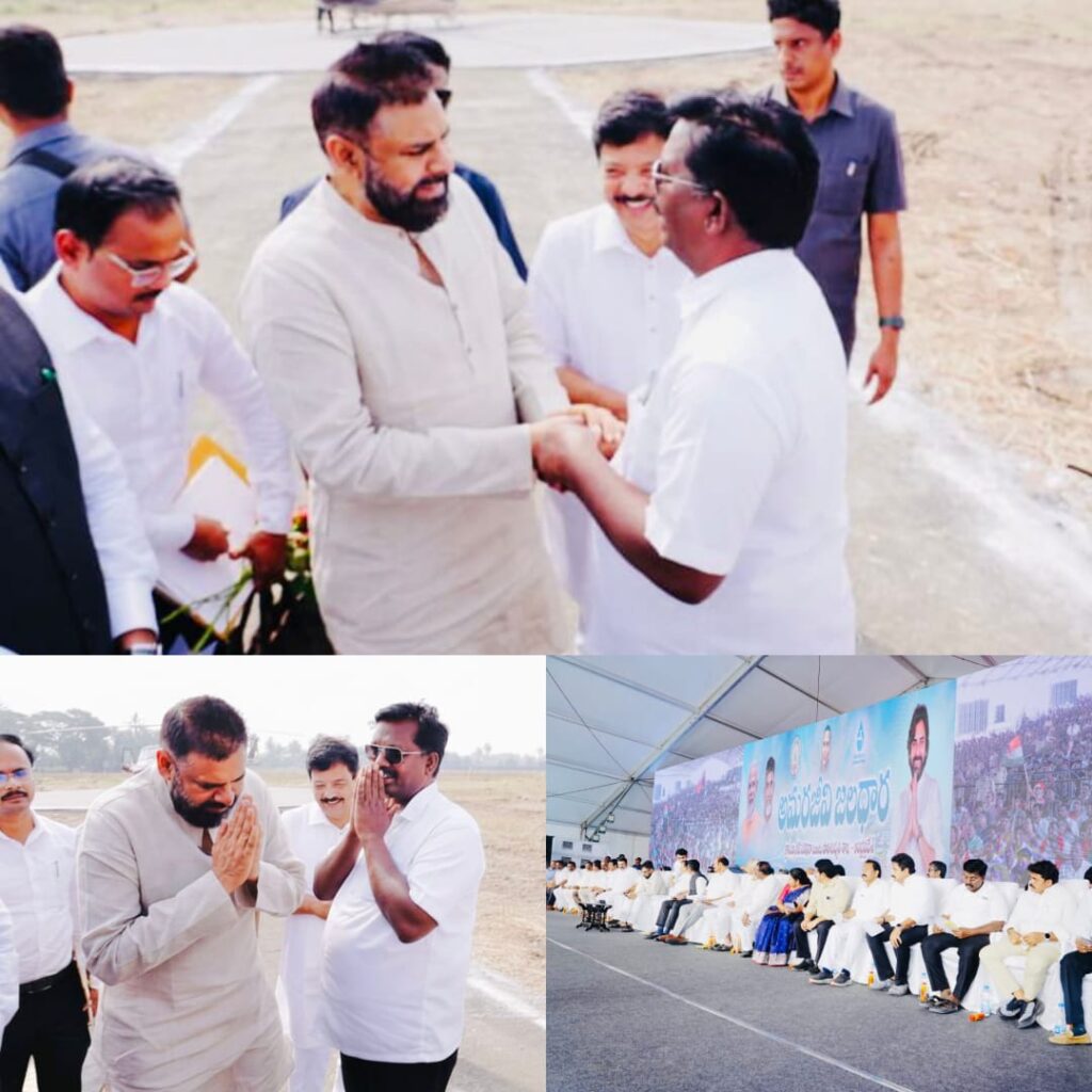 Anand Rao meets Deputy Chief Minister Pawan Kalyan