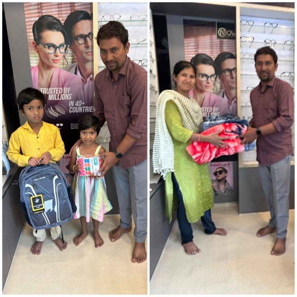 Gummadi Rajalingu Foundation distributes school bags