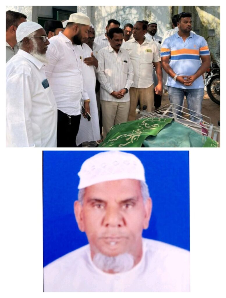 The death of Muslim religious leader Tyab Qasim is sad