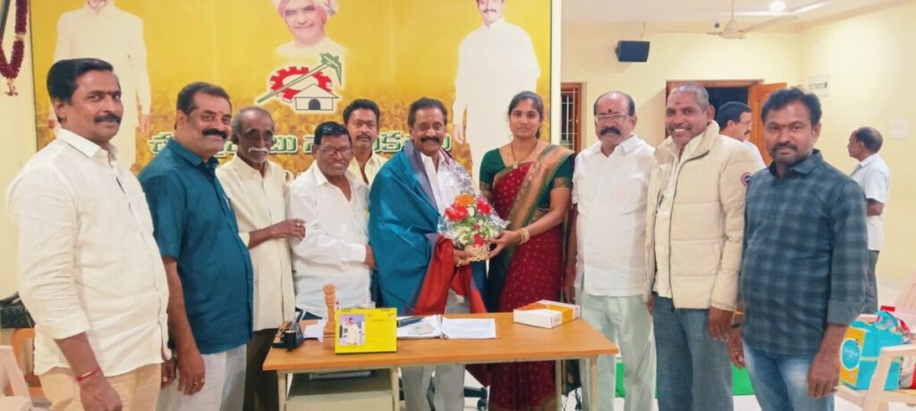 Pilli Meena thanked MLA Vegulla