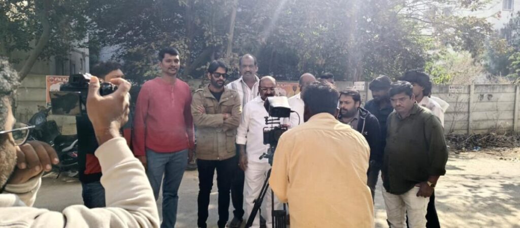 Janasena leaders launch Ananya Creation's new movie