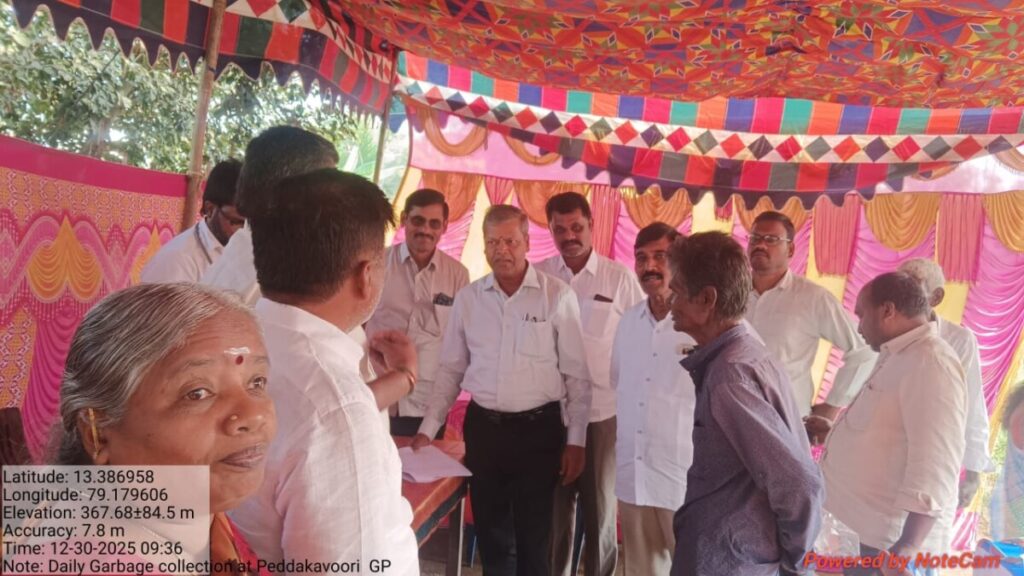 Health check-ups in Krishna Yanadi Colony