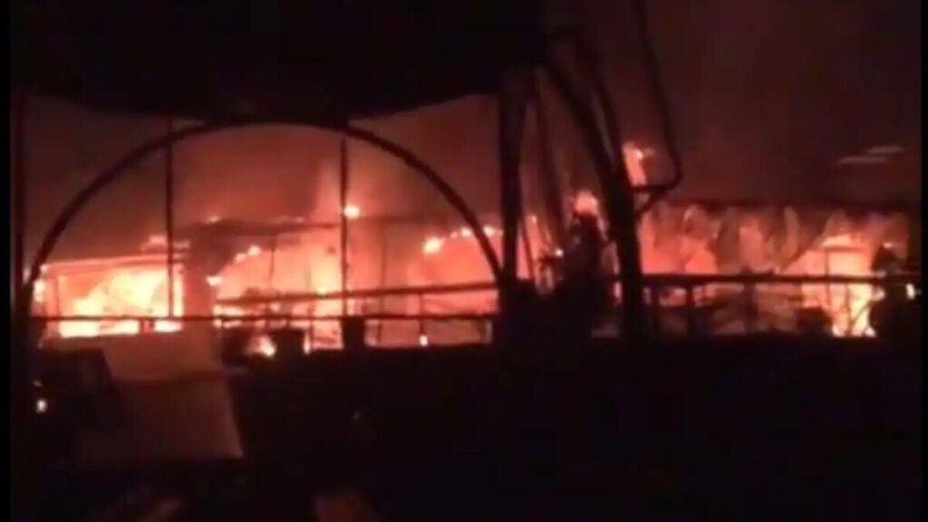 Massive fire in Goa.. 23 people dead