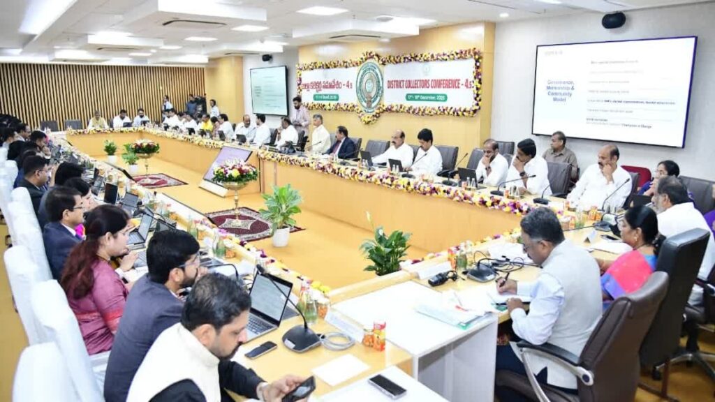 District Collector's Conference, Swarnandhra 2047- Discussion on ten principles
