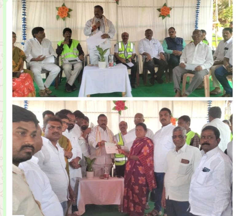 MLA review with electricity department officials in Mohammedabad