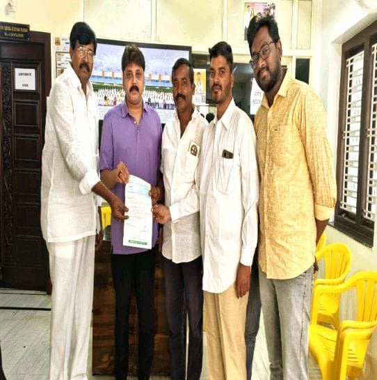 Chief Minister Relief Fund Cheques Distribution