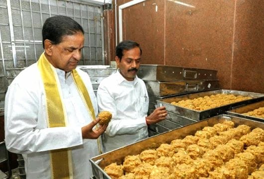 New record in sales of laddus