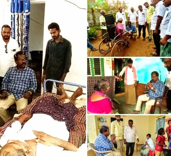 MLAs who visited the sick