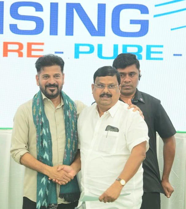 MLA wishes New Year to Chief Minister Revanth Reddy