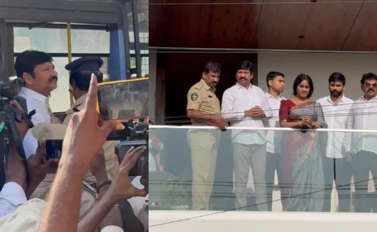 Police notices to Jogi Ramesh's family