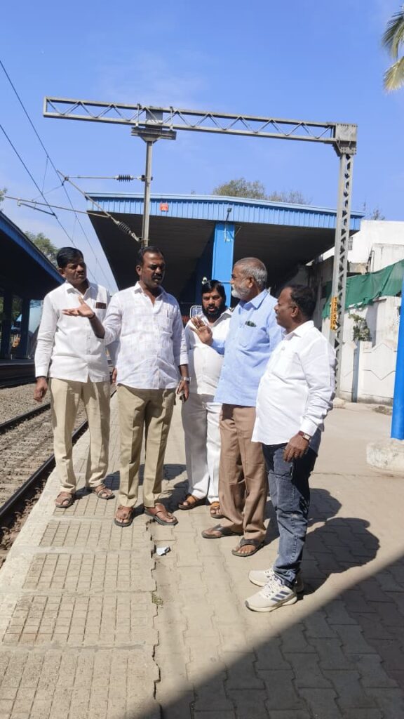 Railway bridge construction works aimed at the safety 