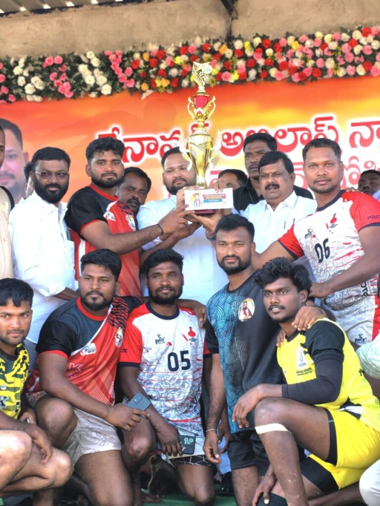 Gudipalli team wins big in Kabaddi competitions