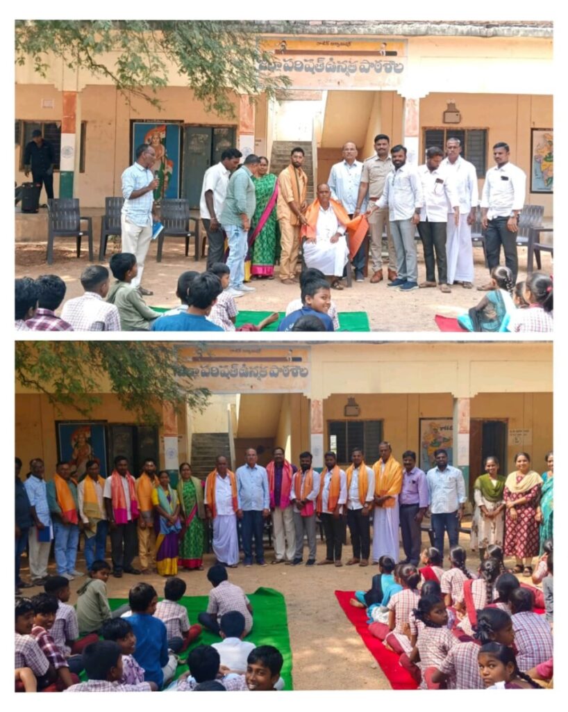 A grand honor for the new public representatives