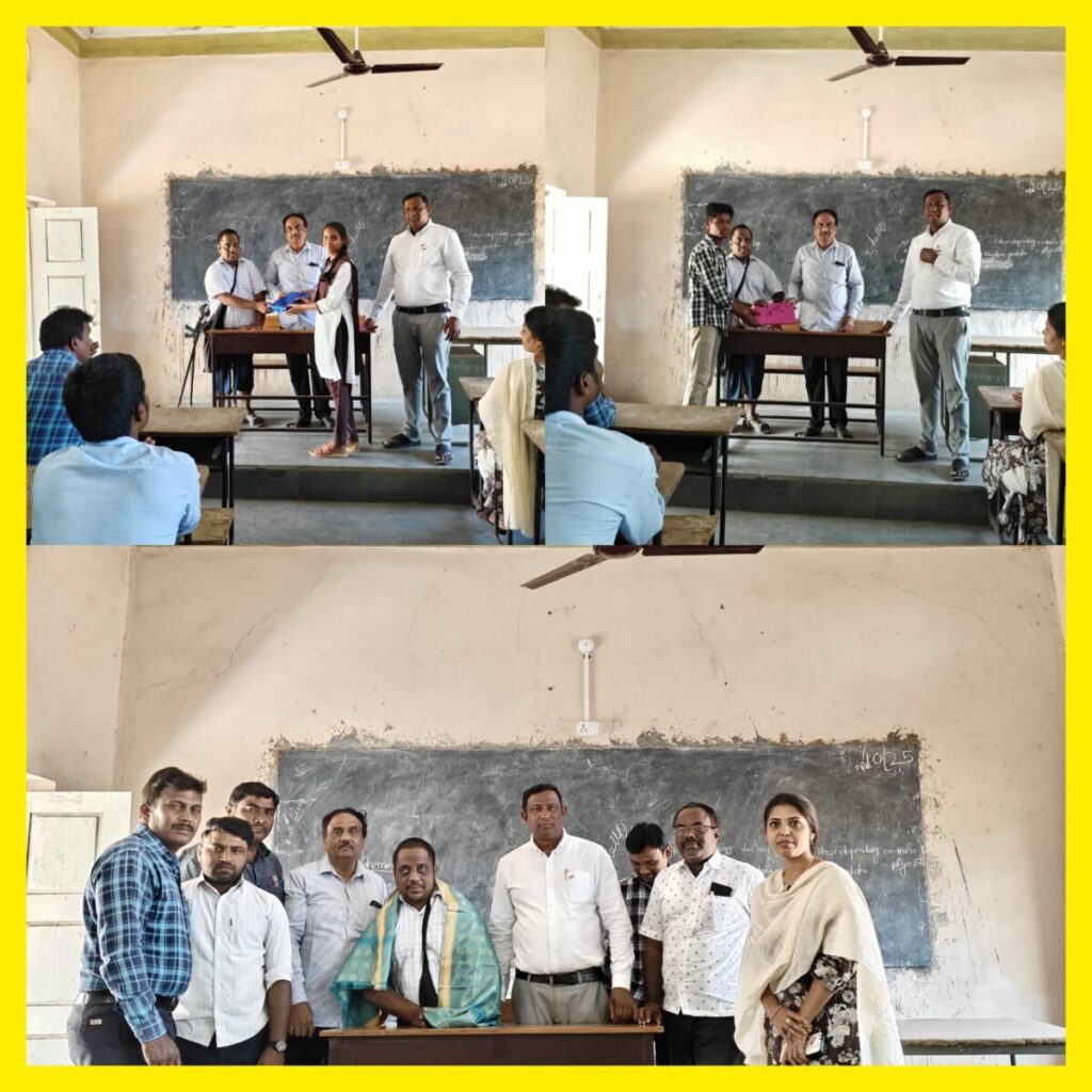 Prizes for the winners of the speech