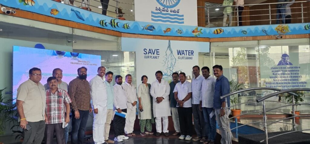 Kolan Hanmanth Reddy meets HMWSSB MD 