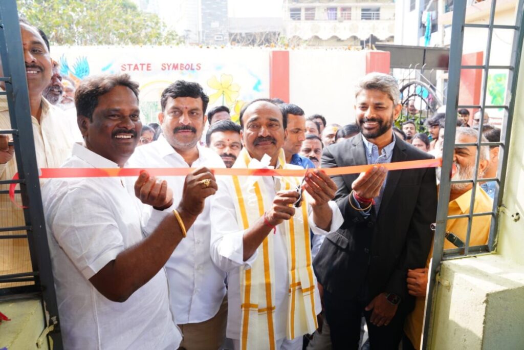 Modernization of Mandal Parishad Primary School with CSR Funds