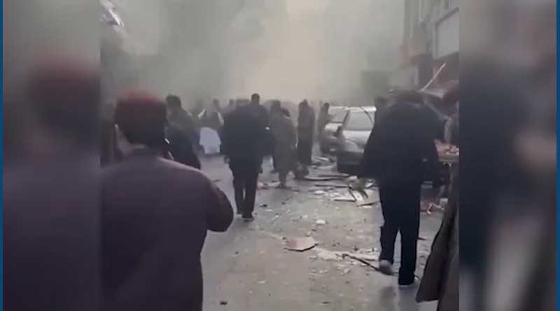 Massive explosion in Kabul