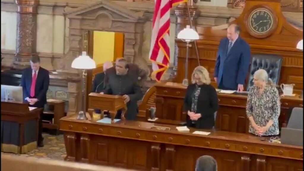 Praja Shanti Party President Dr. K.A. Paul addresses 