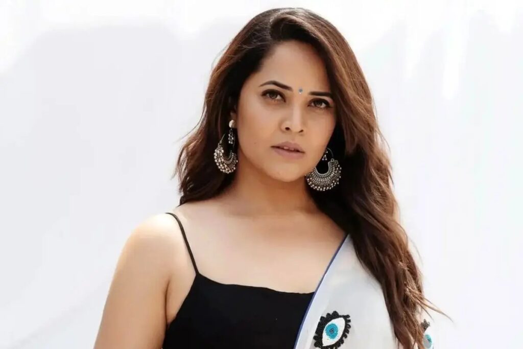 Actress Anasuya files complaint with cybercrime police