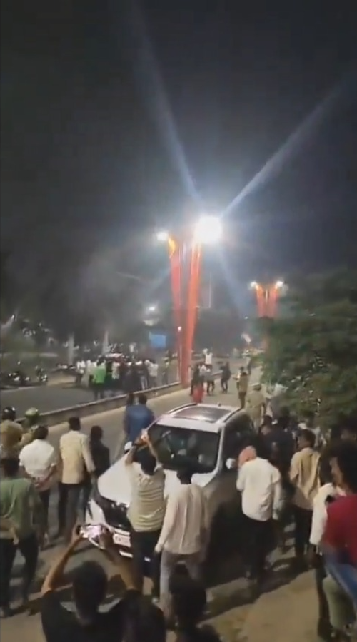 Shooting incident at Gali Janardhan Reddy