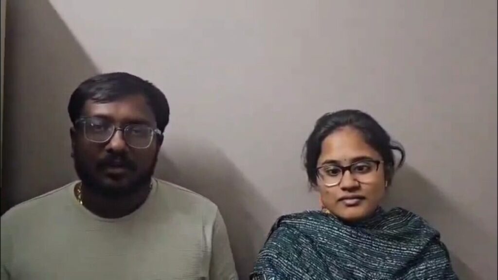 Photo shoot on Tirumala hill.. Couple apologizes