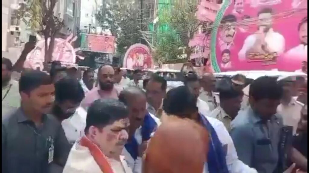 Minister Ponnam Prabhakar faces protest