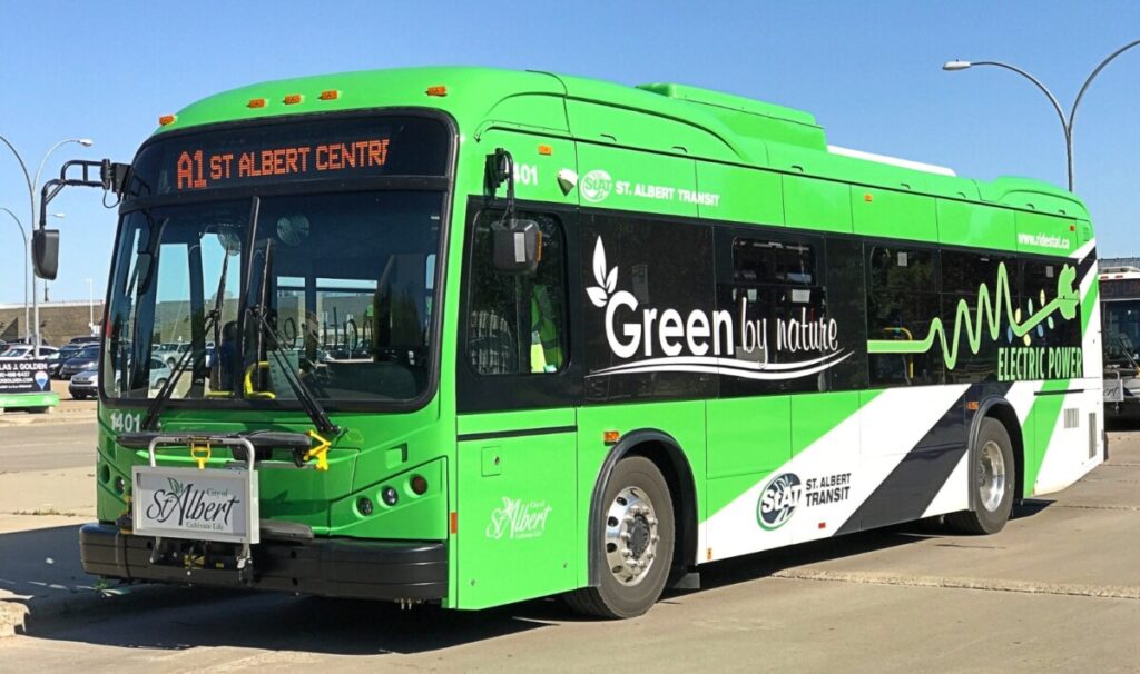 Electric buses for women's groups