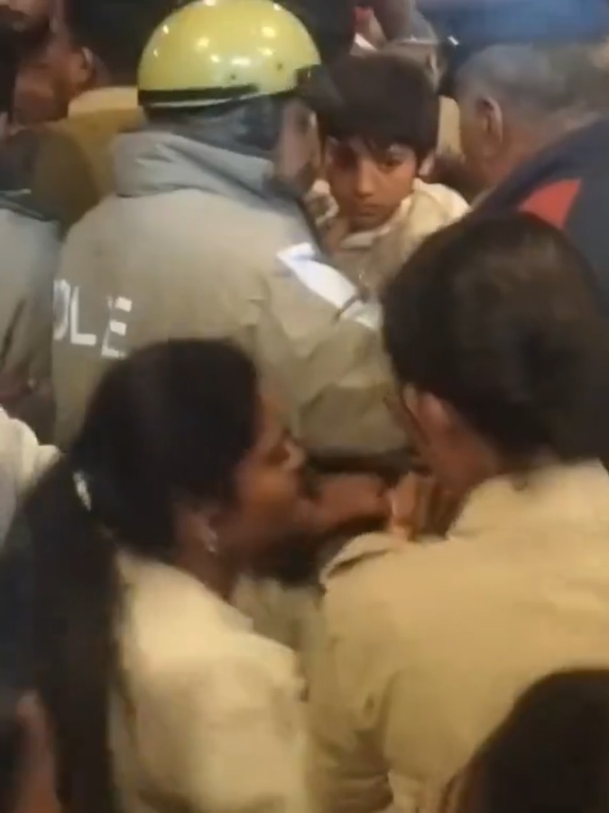 Shocking incident at Sandhya Theatre