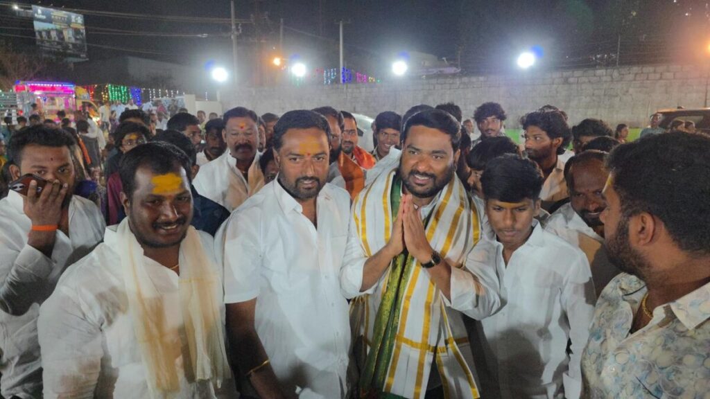 Shambhipur Krishna participated in the Mallanna Swamy Jatara 