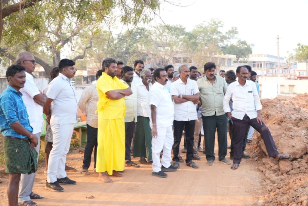 MLA inspects development works