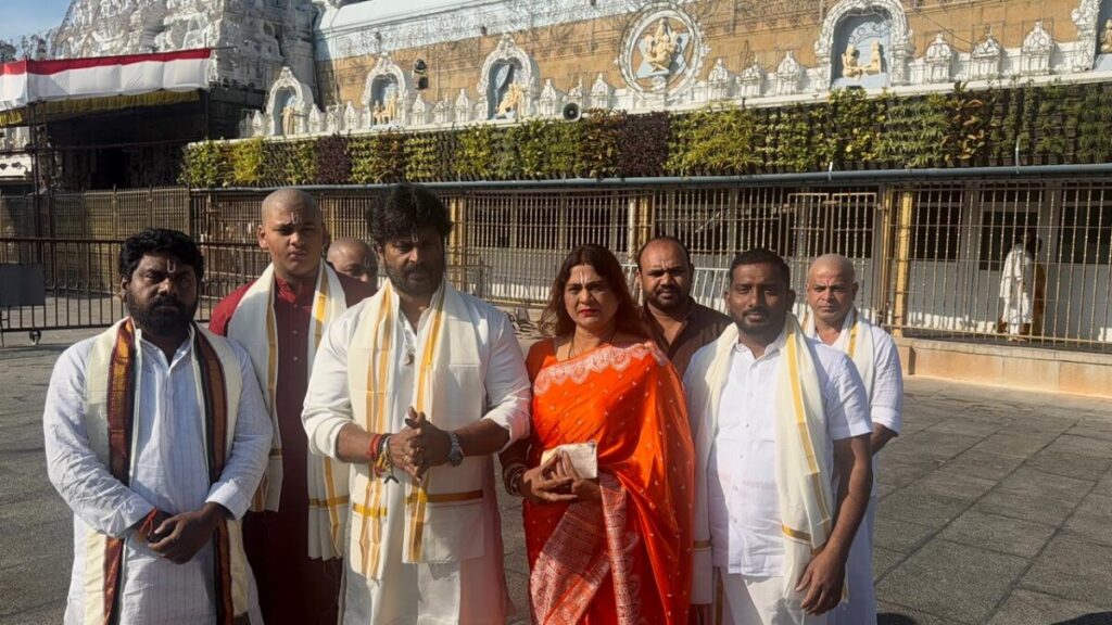 MLA Raj Thakur's family members visited Tirumala Srivari 