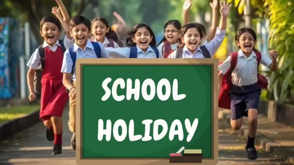 Four-day holiday for schools