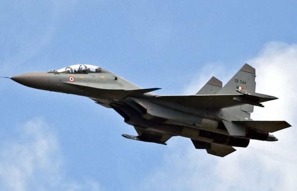 Sukhoi fighter jet goes missing