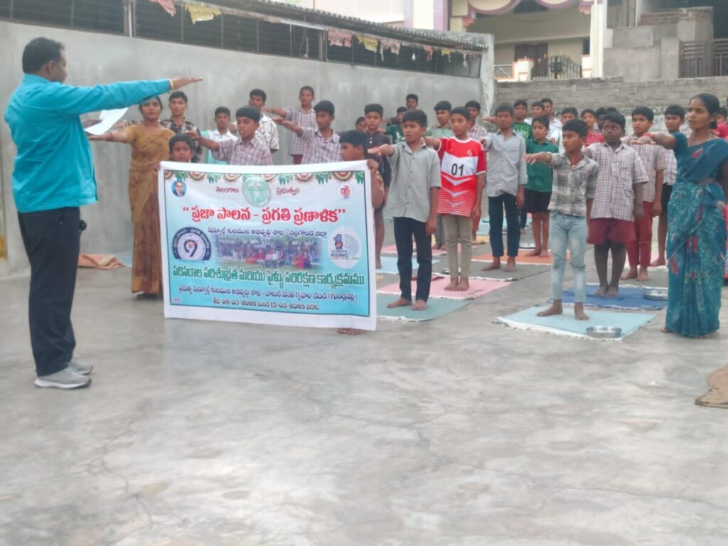 Public Administration- Progress Plan Pledge