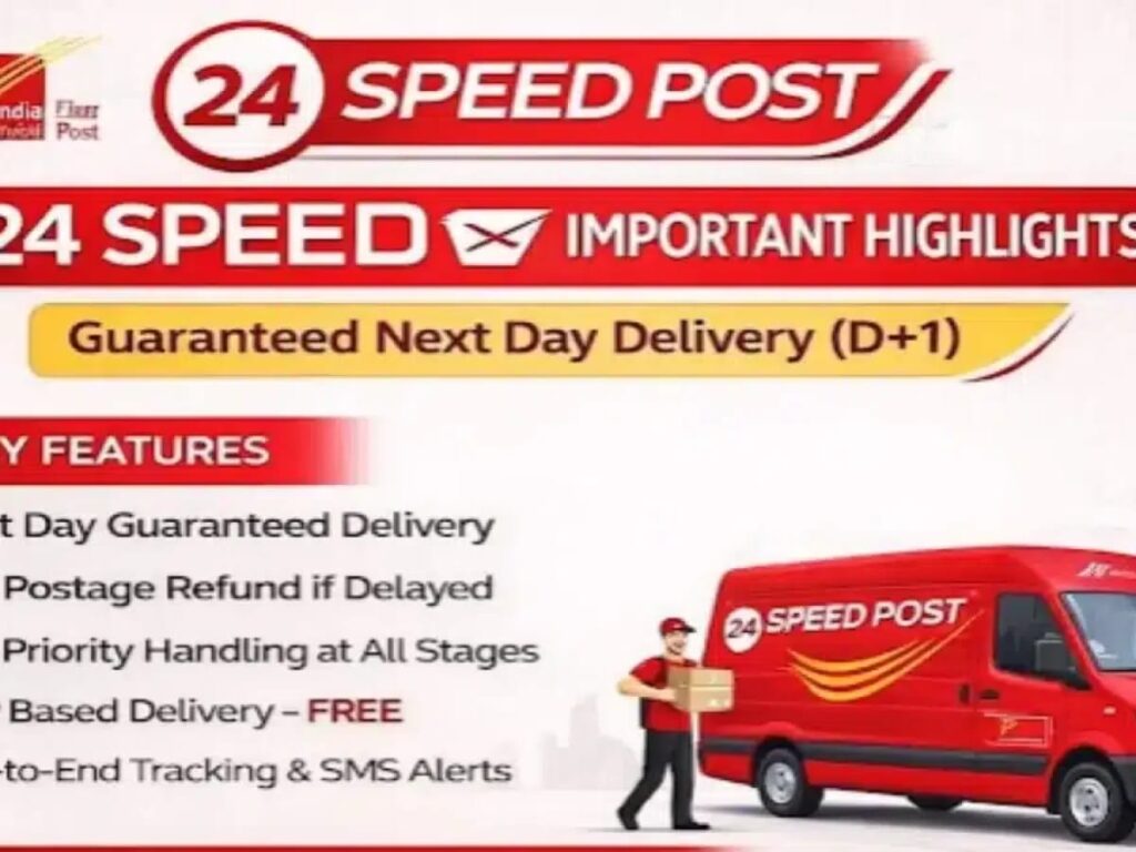 '24 Speed ​​Post' 
