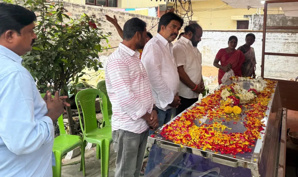 Thanniru Nageswara Rao paid tribute to many