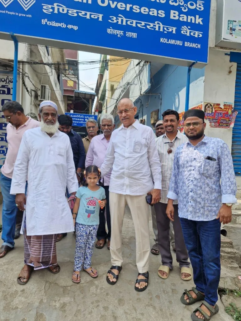 Chelluboyina Venu visited senior leader