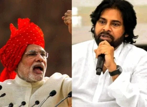 Pawan congratulates Modi