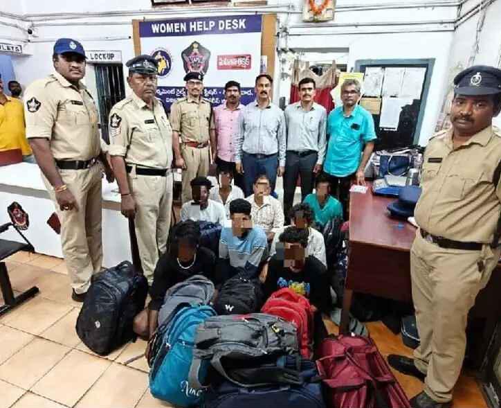 Huge cannabis seizure at Vijayawada