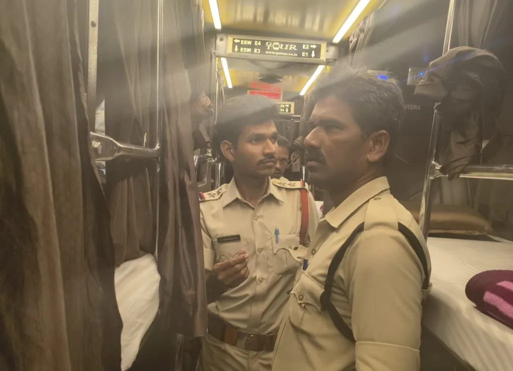 Inspections of private travel buses 