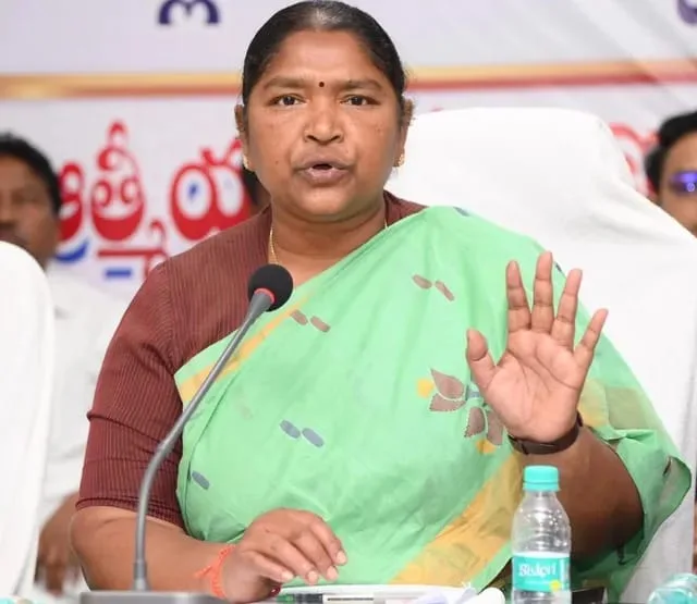 Minister Seethakka New pensions of 2 lakh