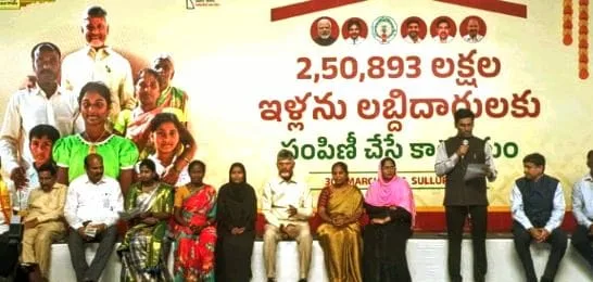 Distribution of TIDCO Houses